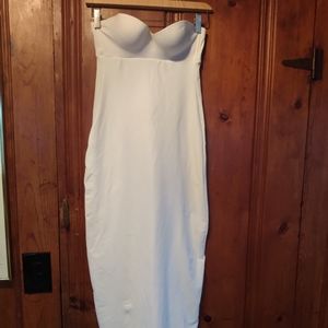 Long, strapless slip...hard to find!